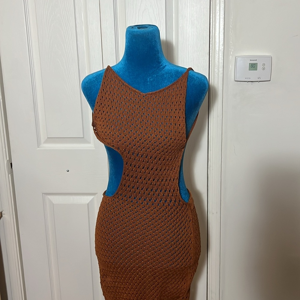 Savannah Morrow Tia Dress Cut Out Maxi Women’s XS - Picture 4 of 8